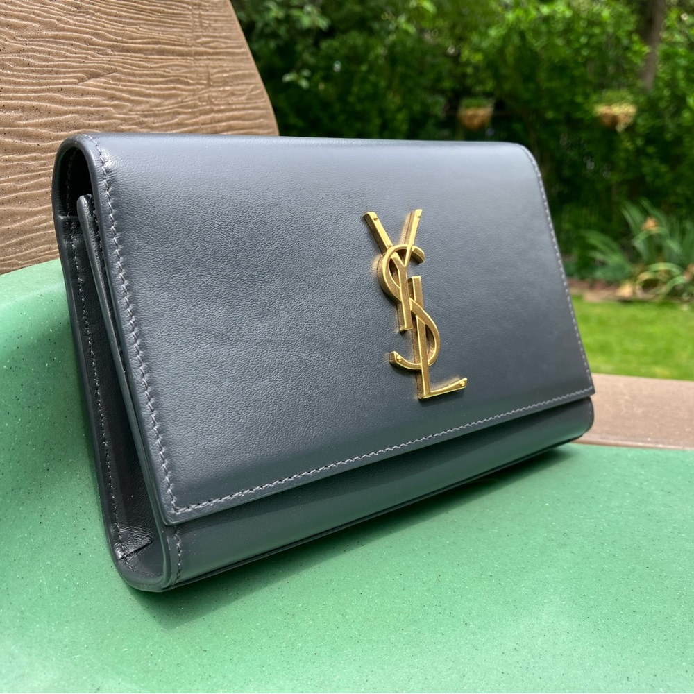 New YSL Marsupio Belt Bag in Dark Smog (navy)
